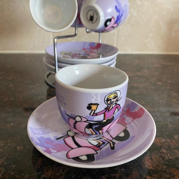 Absolutely adorable espresso mini coffee set - Picture 2 of 6